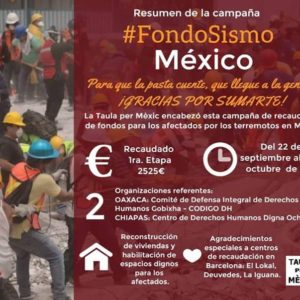 Informe de la Campaña #FONDOSISMO