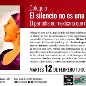 Coloquio: El silencio no es una opción