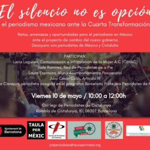 El silencio no es opción, el periodismo mexicano ante la Cuarta Transformación