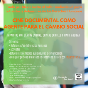 CINE DOCUMENTAL COMO AGENTE PARA EL CAMBIO SOCIAL