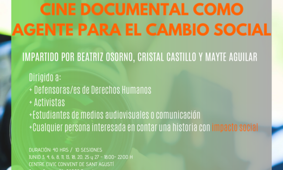 CINE DOCUMENTAL COMO AGENTE PARA EL CAMBIO SOCIAL CINE DOCUMENTAL COMO AGENTE PARA EL CAMBIO SOCIAL
