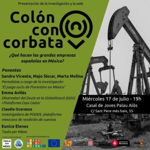 Colón con corbata, presentación de investigación y web