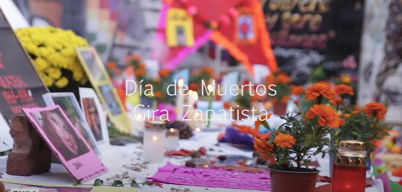 Día de Muertos de la Gira Zapatista en Catalunya
