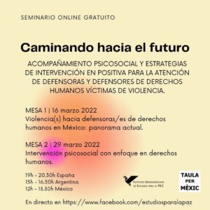 Seminario Caminando hacia el Futuro / Mesa 1