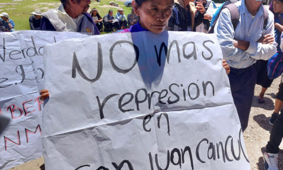 Criminalización al defensor comunitario Manuel Sàntiz en San Juan Evangelista de Cancuc