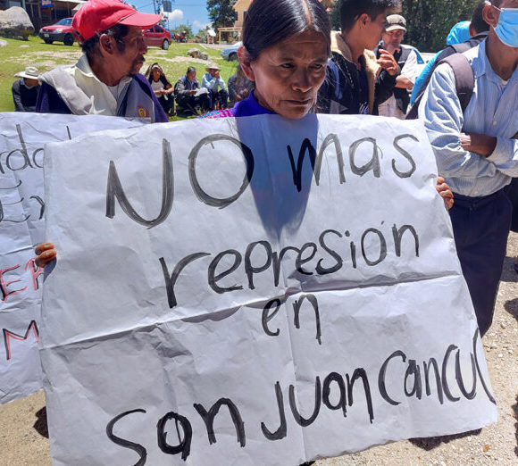 Criminalización al defensor comunitario Manuel Sàntiz en San Juan Evangelista de Cancuc