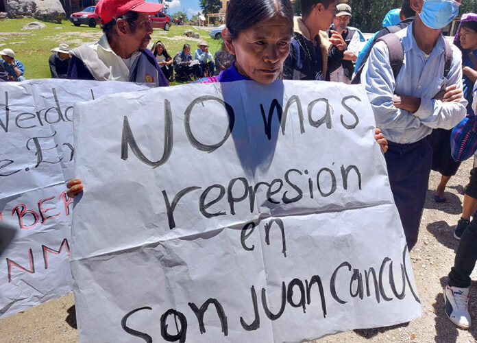 Criminalización al defensor comunitario Manuel Sàntiz en San Juan Evangelista de Cancuc