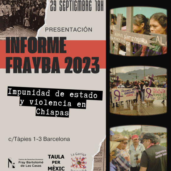 Informe Frayba 2023. Impunidad de estado y violencia en Chiapas