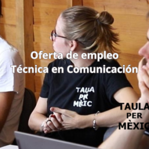 Oferta de empleo: Técnica en Comunicación