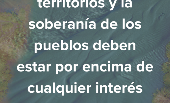 La vida por encima del interés comercial
