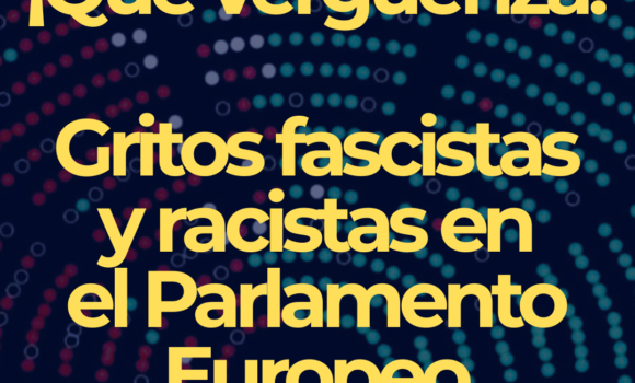 Gritos fascistas y racistas en el Parlamento Europeo